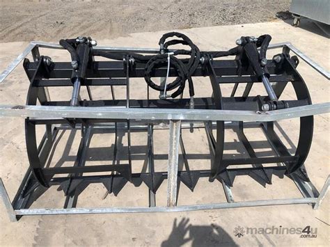 pole grapple for skid steer|used grapple for skid steer.